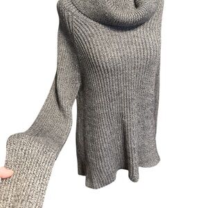 Banana Republic Oversized Italian Wool Turtleneck Sweater